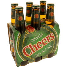Cerveja Cheers Sem Álcool 33CL