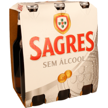 Cerveja Sagres Sem Álcool 33CL
