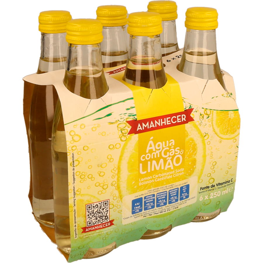 Água Com Gás Amanhecer Limão 25 CL