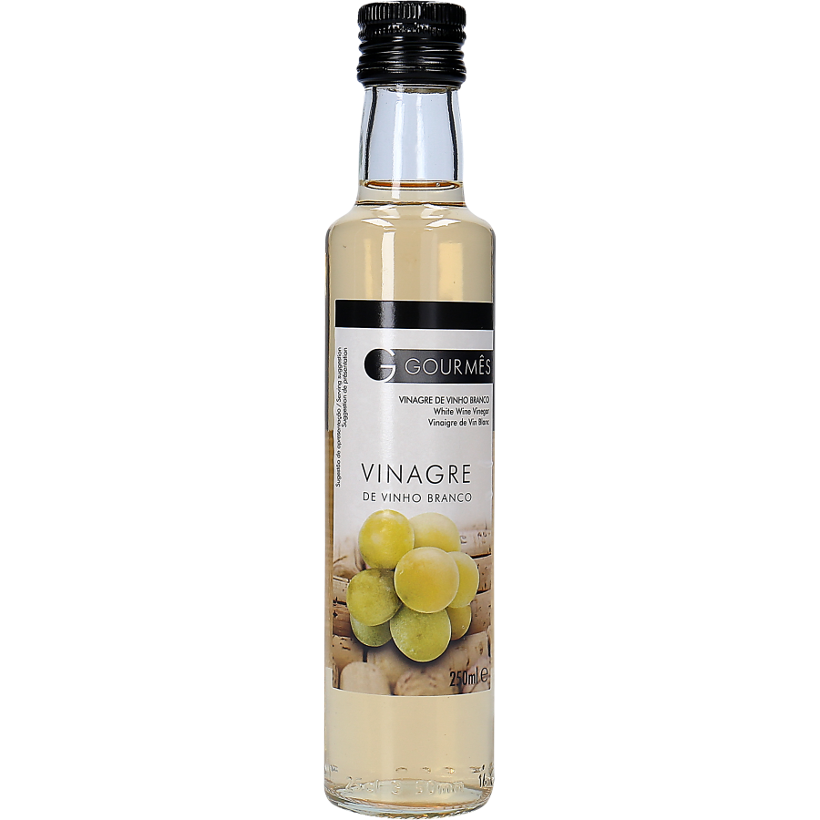 Vinagre Vinho Branco Gourmês, 25cl