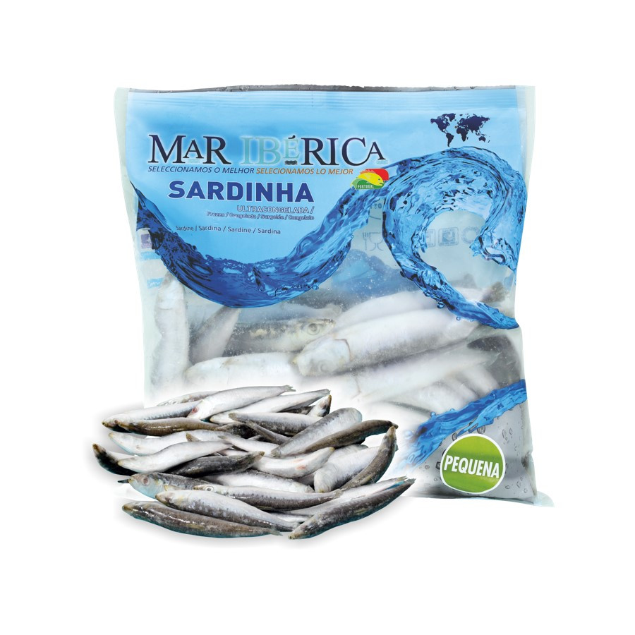 Sardinha Pequena Mar Ibérica, 800gr