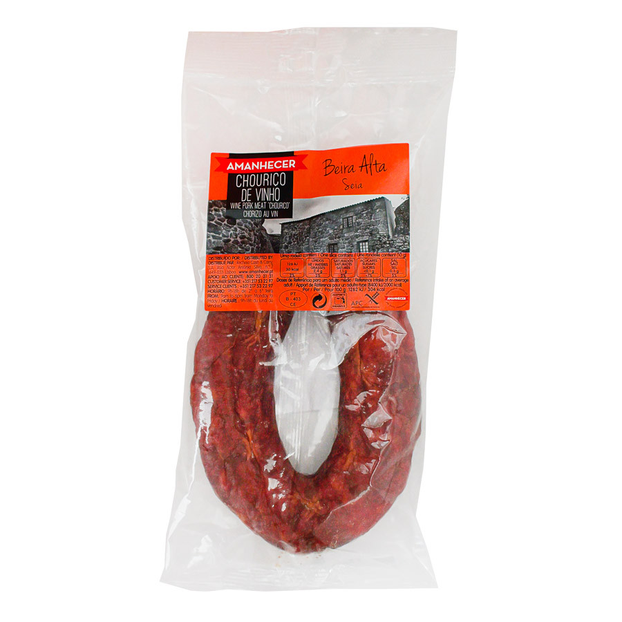 Chouriço Vinho Beira Alta Seia Amanhecer, 290gr