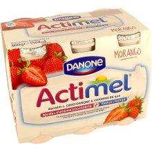 Actimel Iogurte Liquido Morango, 6x100ml