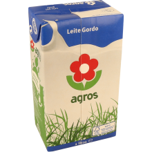 Leite UHT Gordo Agros, 1Lt