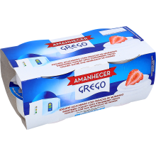 Amanhecer Iogurte Grego Morango 4x125g