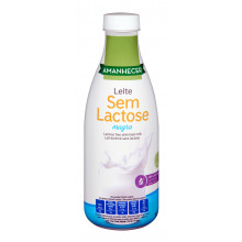 Leite UHT Magro Sem Lactose Amanhecer, 1Lt