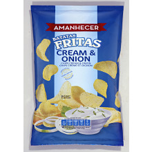 Amanhecer Batata Frita Cream & Onion, 150g