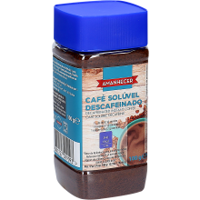 Café Amanhecer Sem Cafeína, Solúvel, 100g