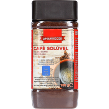 Café Amanhecer Com Cafeína, Solúvel, 100g