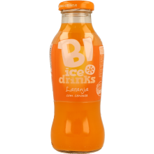 Refrigerante Laranja Cenoura Iced Juice B!, 33cl