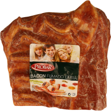 Bacon Fumado Extra Metades Probar, Kg