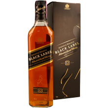 Whisky Black Label, Johnnie Walker, 12 Anos, 70 CL