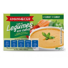 Caldo em Cubos Amanhecer Legumes, 12Un