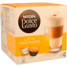 Café Dolce Gusto, Lattemachiato, Cápsulas, 16Un