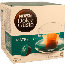 Café Dolce Gusto, Ristretto, Cápsulas, 16Un