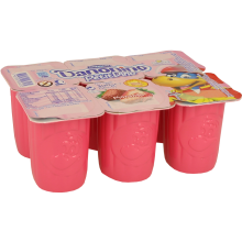 Danoninho Petidino Iogurte Aroma Morango , 6x50g