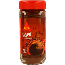 Café Delta Com Cafeína, Solúvel, 100g