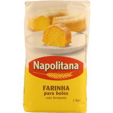 Farinha de Trigo Com Fermento Napolitana, 1Kg