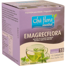 Infusão Flora Mundial EmagrecFlora, Saquetas, 10 Un