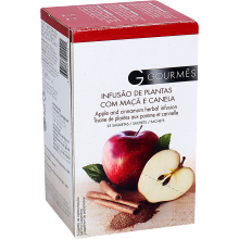 Infusão Gourmês Maça e Canela, Saquetas, 25Un
