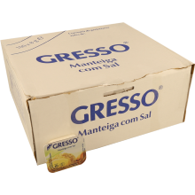 Manteiga Gresso Com Sal, 100x8g