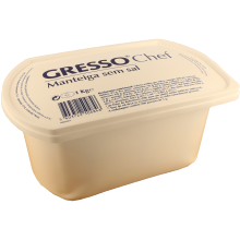 Manteiga Gresso Sem Sal, 1Kg