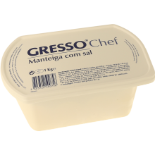 Manteiga Gresso Com Sal, 1Kg
