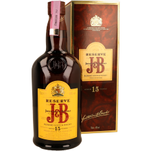 Whisky J&B, 15 Anos, 70CL