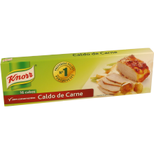 Caldo em Cubos Knorr Carne, 16Un