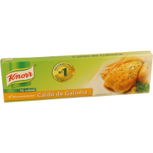 Caldo em Cubos Knorr Galinha, 16Un