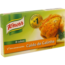 Caldo em Cubos Knorr Galinha, 8Un