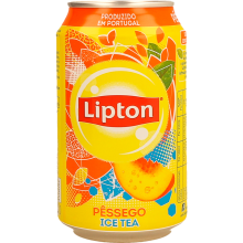 Ice Tea Pêssego Lipton, Lata 33cl