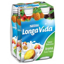 Longa Vida Iogurte Liquido Frutos Tropicais, 160g