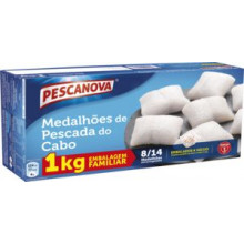 Medalhões de Pescada do Cabo Pescanova, 1Kg