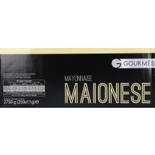 Maionese Gourmês, Saquetas 250x12ml
