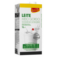 Leite UHT Meio Gordo Masterchef, 1Lt