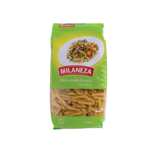 Massa Macarronete Riscado Milaneza, 500gr