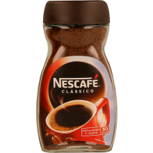 Café Nescafé Clássico Com Cafeína, Solúvel, 100g