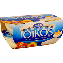 Oikos Iogurte Grego Pêssego, 4x115g