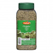 Oregãos em Folhas Ferbar, Frasco 110gr