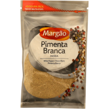 Pimenta Branca Moída Margão, Pacote 50gr