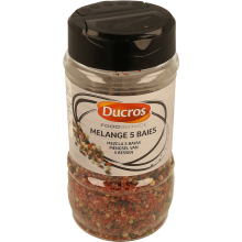 Mistura de Pimentas Ducros, pacote 180gr