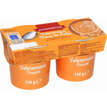 Sobremesa Lactea Doce de Leite Amanhecer, 2x150gr