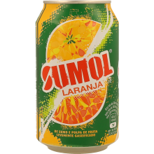 Refrigerante Sumol Laranja Com Gás, Lata 33cl
