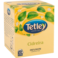 Infusão Tetley Cidreira, Saquetas, 10 Un