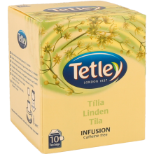 Infusão Tetley Tília, Saquetas, 10 Un