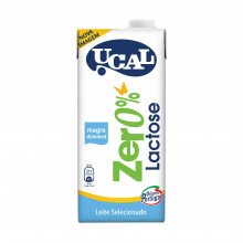Leite UHT Magro Sem Lactose Ucal, 1Lt
