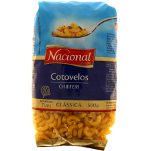 Massa Cotovelos Nacional, 500gr