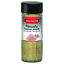 Pimenta Branca Moída Amanhecer, Frasco 43gr