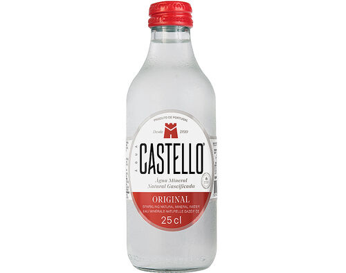 Água Com Gás Castello 25cl